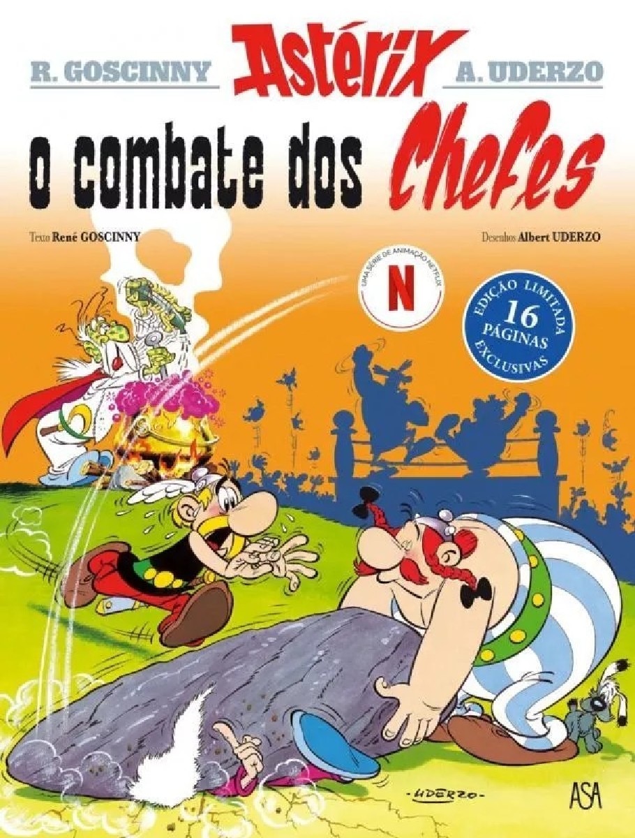 Imagem 0 de Astérix - O Combate dos Chefes - Edição Limitada (16 Páginas Exclusivas)