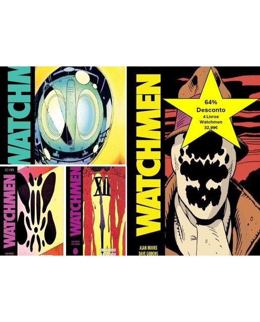 Imagem 0 de Pack watchmen   4 livros