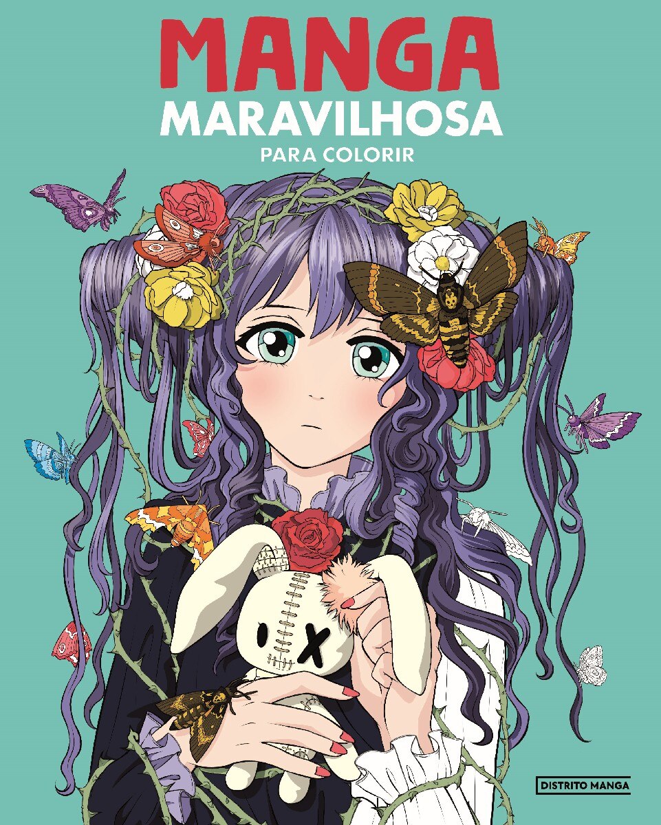 Manga Maravilhosa para Colorir 1