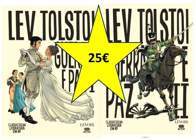 Imagem 0 de Pack Clássicos Literatura Bd - Guerra e Paz I e II