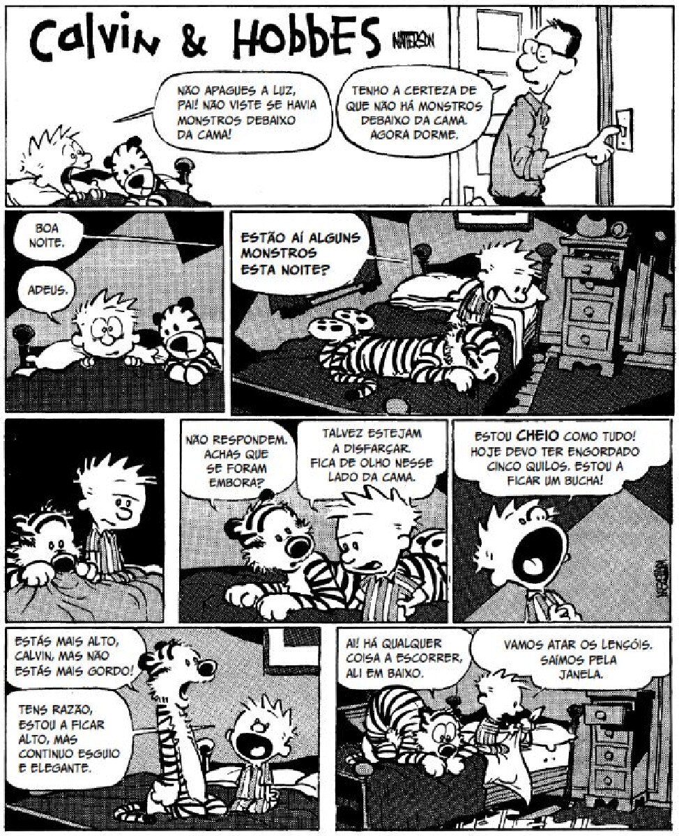 Calvin & Hobbes: Há Monstros Debaixo da Cama? 2