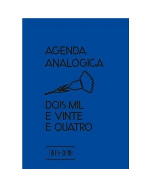 Imagem 0 de Analógica Diária Dois Mil e Vinte e Quatro - Azul