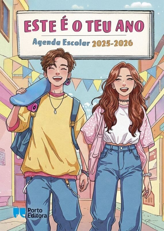 Agenda Escolar 2025-2026 - Este é o teu Ano 1