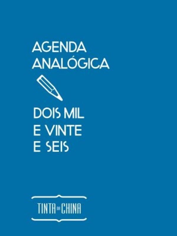 Agenda Analógica 2026 (Azul) 1