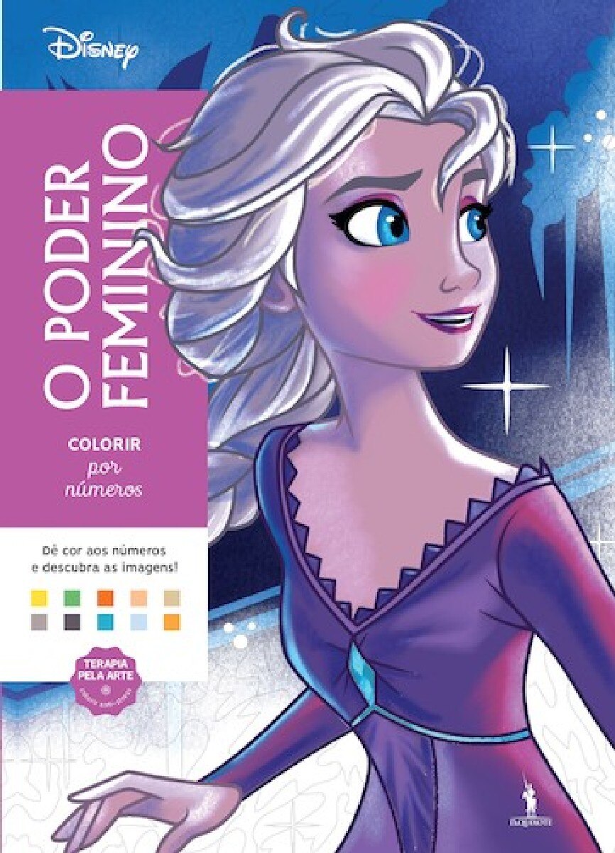 Colorir Por Números: O Poder Feminino 1