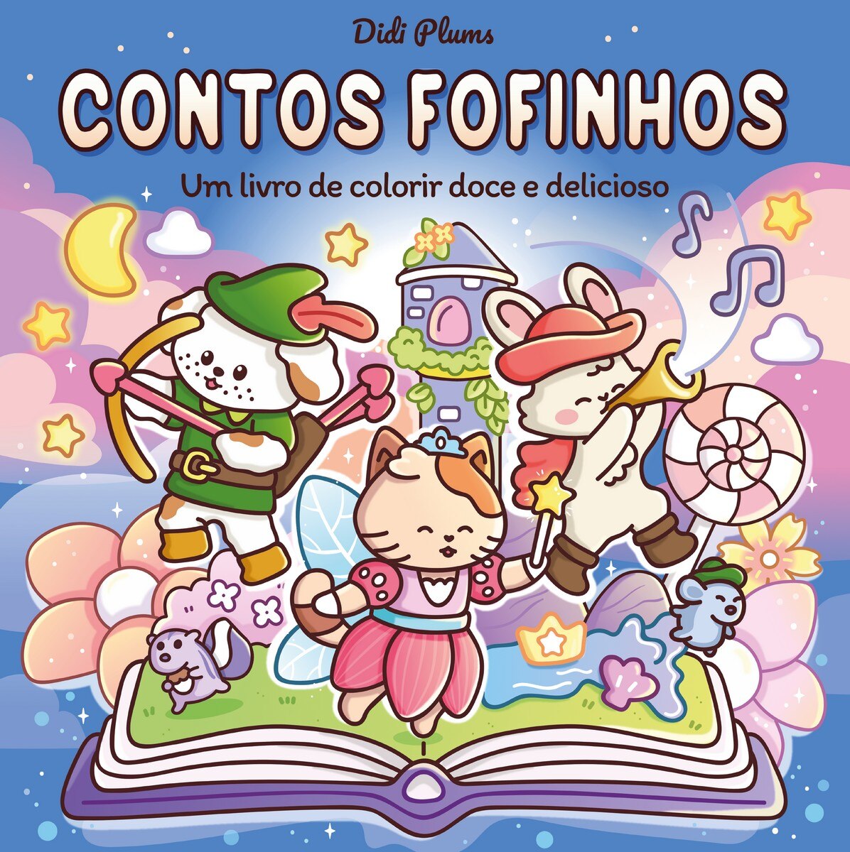 Imagem 0 de Contos Fofinhos - Um livro de colorir doce e delicioso
