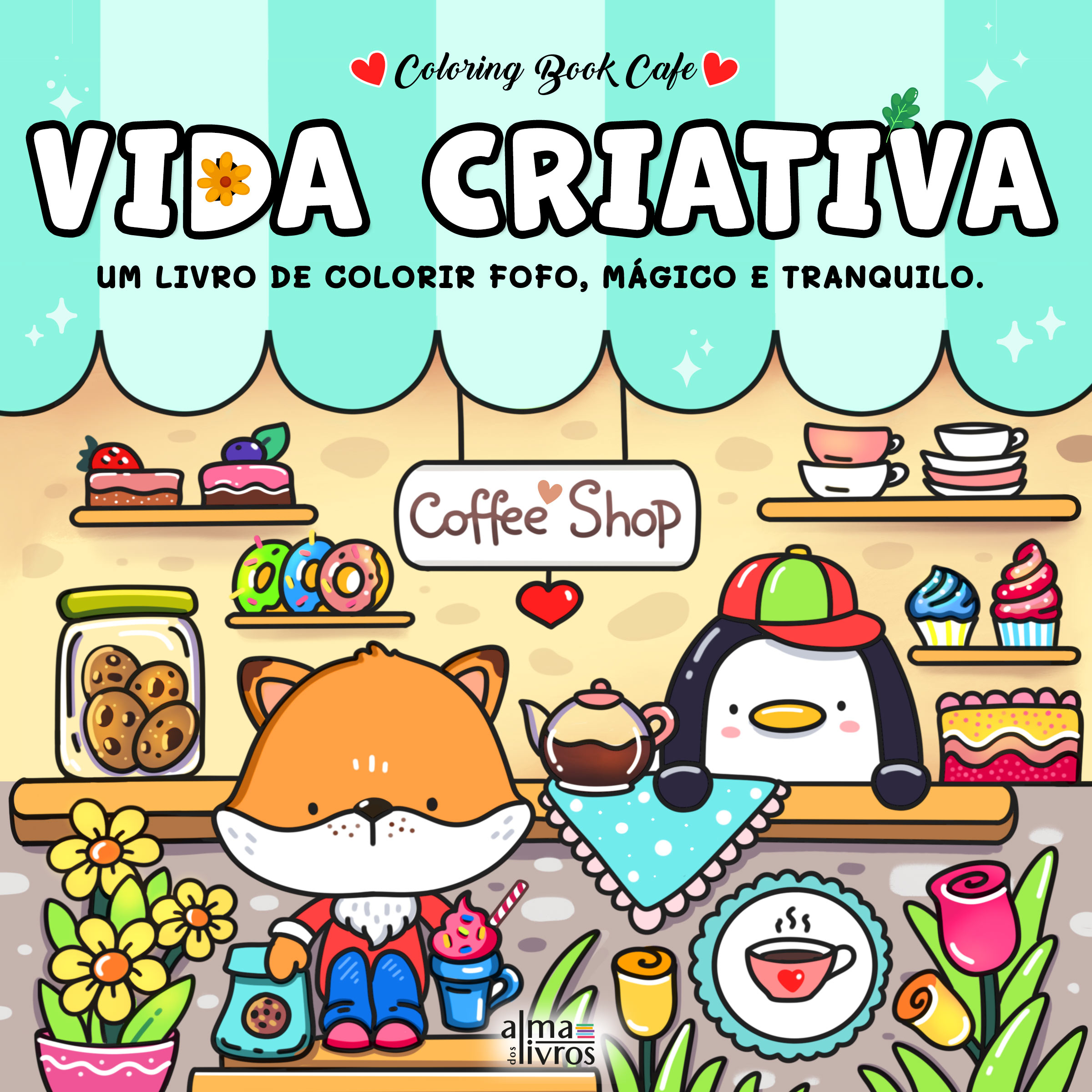 Vida Criativa - Um Livro de Colorir Fofo, Mágico e Tranquilo 1