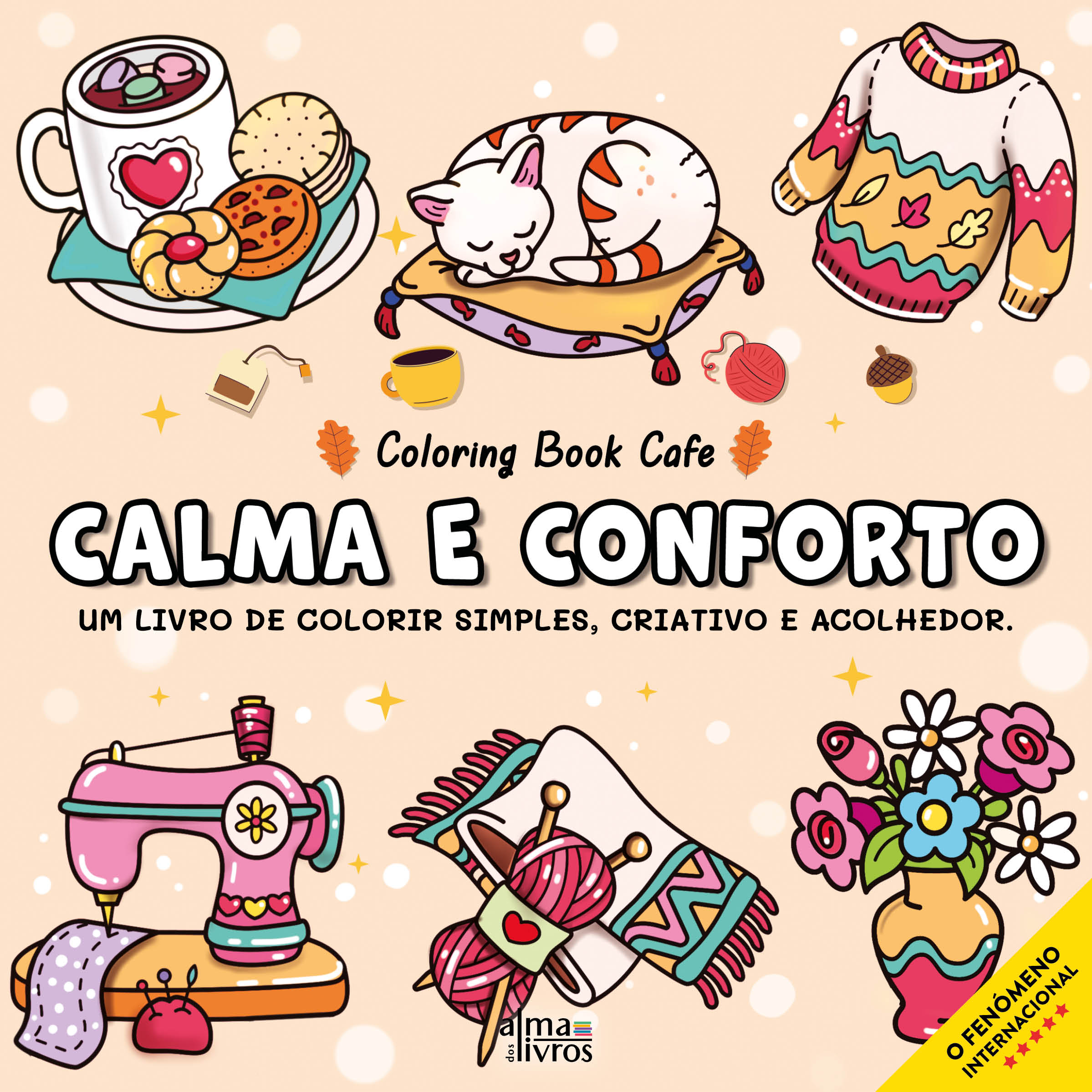 Imagem 0 de Calma e Conforto - Um livro de colorir simples, criativo e acolhedor