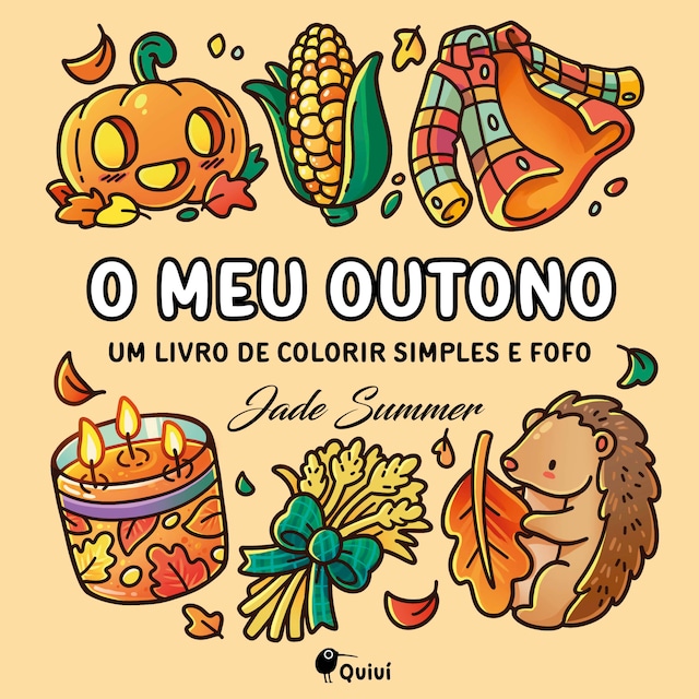 Imagem 0 de O Meu Outono - Um livro de colorir simples e fofo