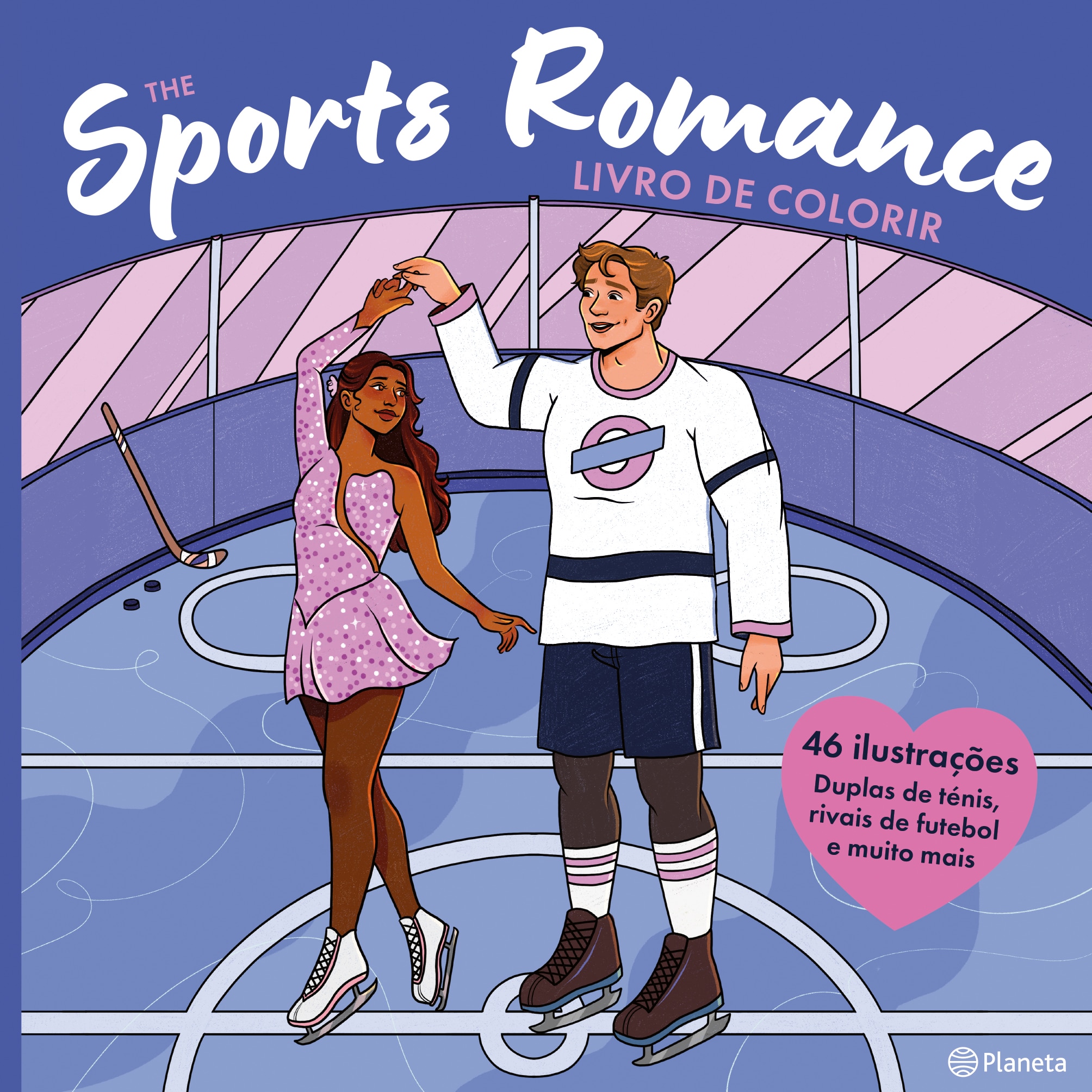 The Sports Romance - Livro de Colorir 1