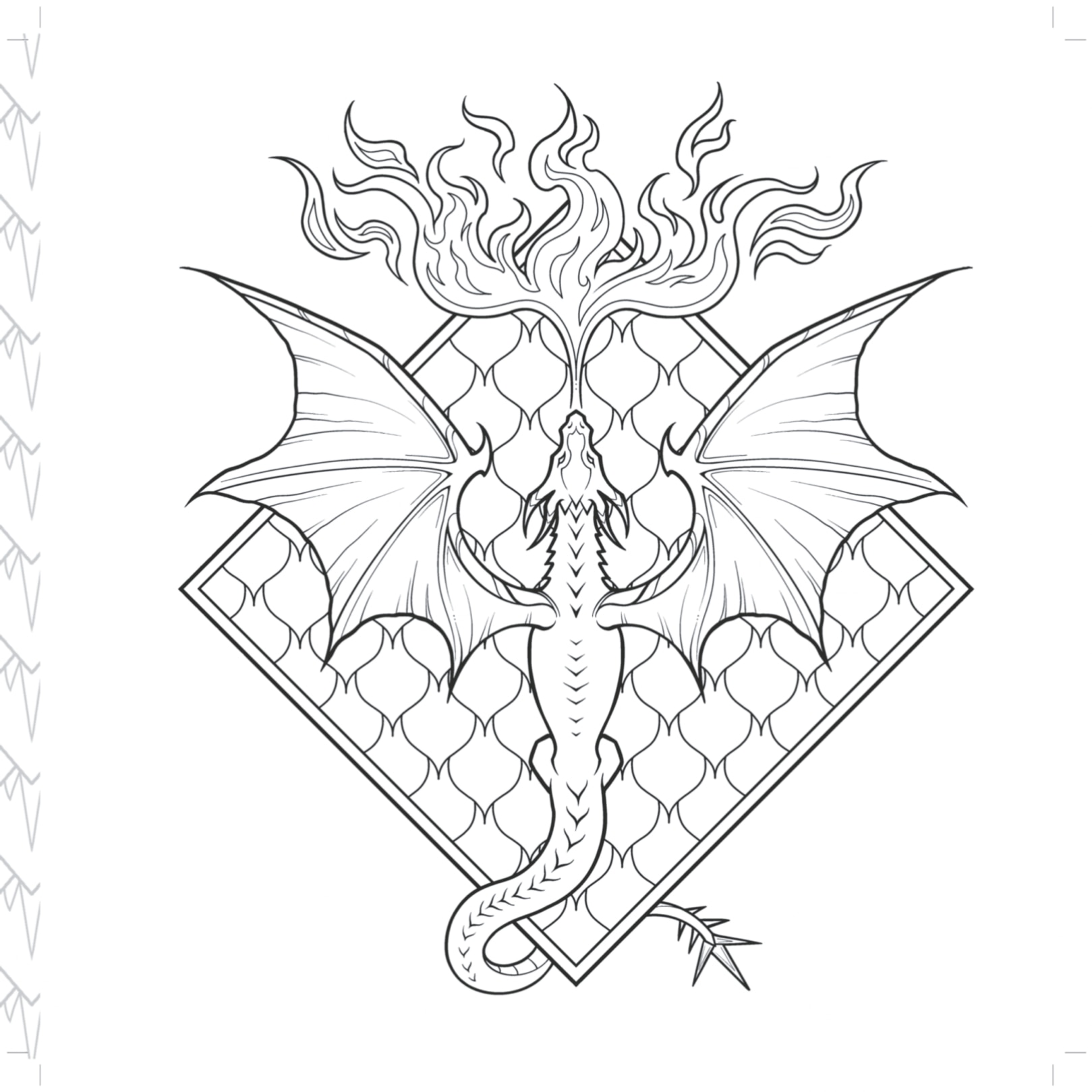 Imagem 0 de Quarta asa livro oficial de colorir