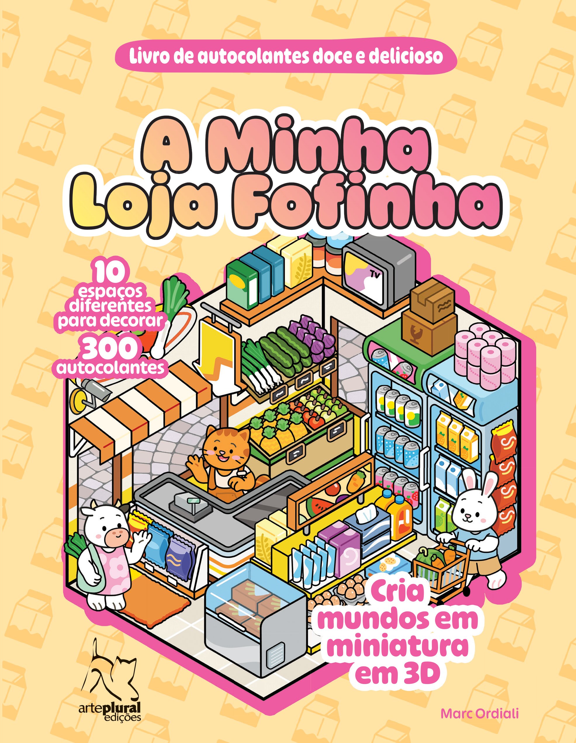 Imagem 0 de A Minha Loja Fofinha - Livro de autocolantes doce e delicioso