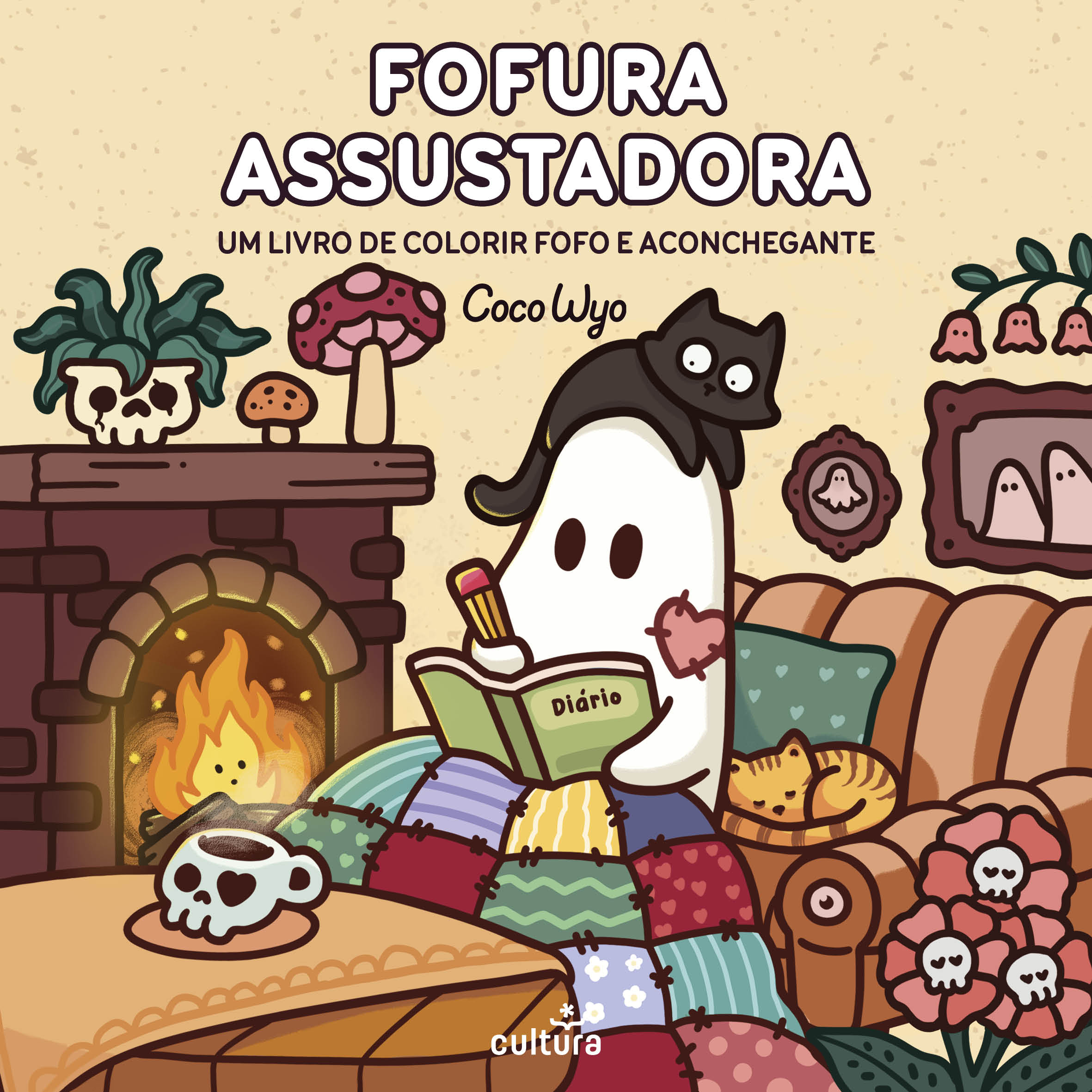 Imagem 0 de Fofura Assustadora - Um livro de colorir fofo e aconchegante