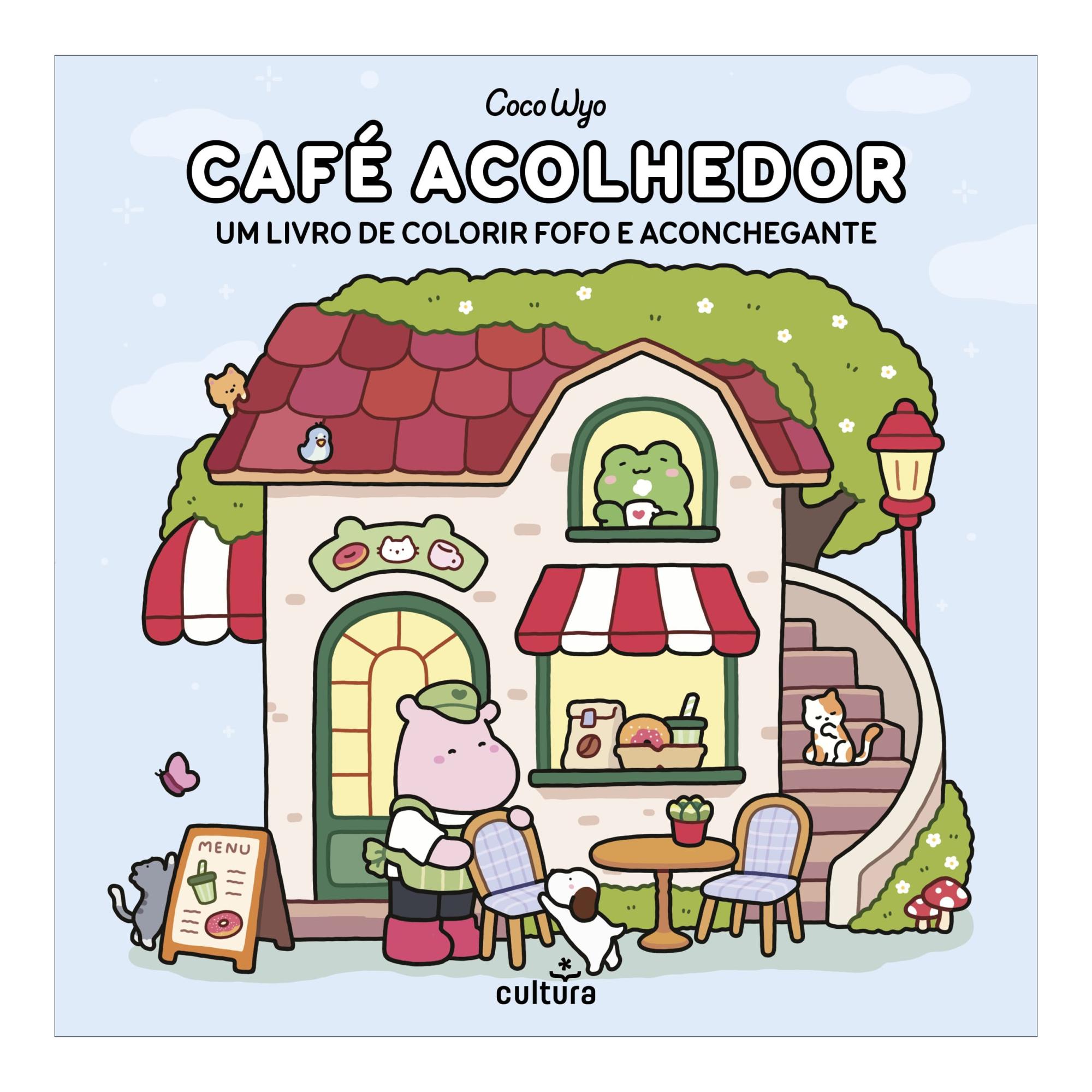 Imagem 0 de Café Acolhedor - Um livro de colorir fofo e aconchegante