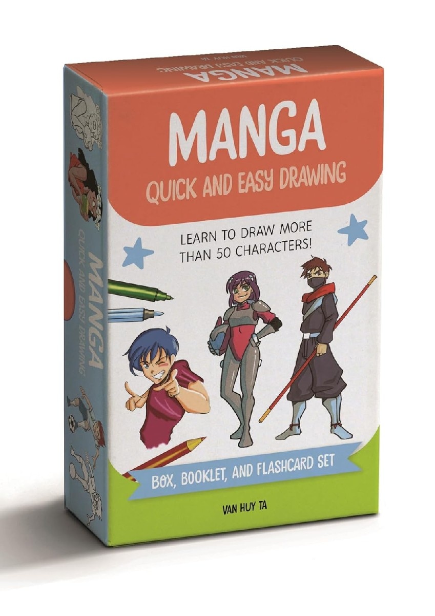 Manga Quick and Easy Drawing Deck 1