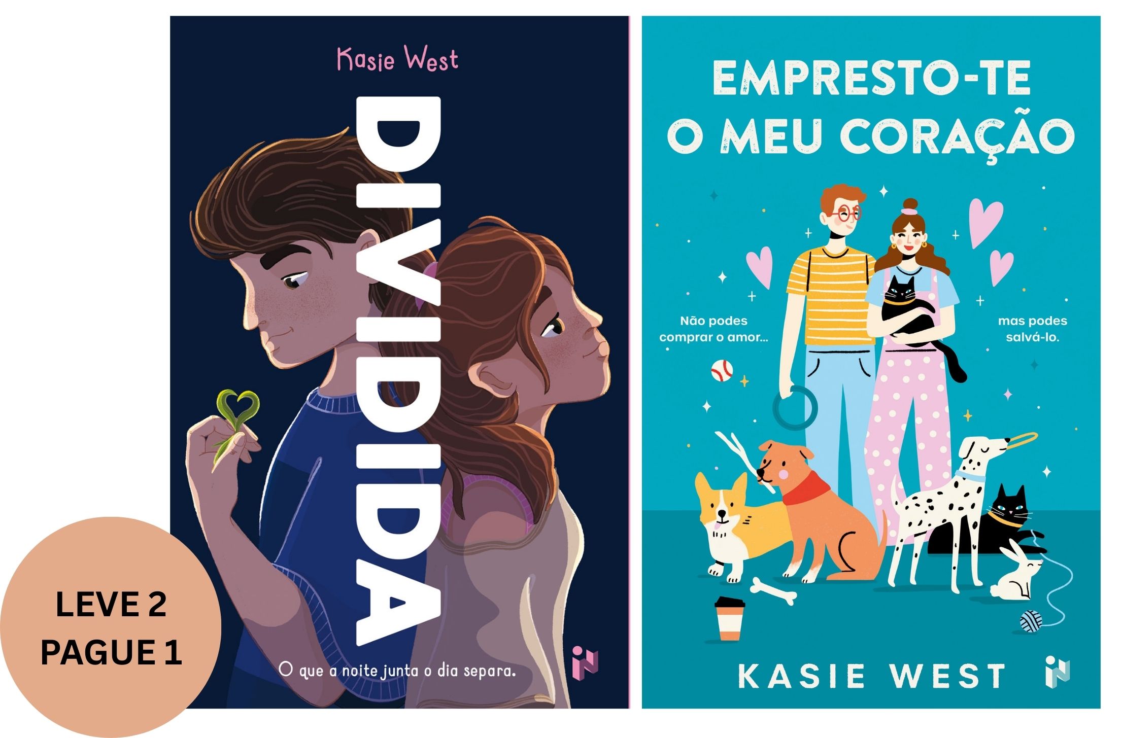 Imagem 0 de Pack 2 Livros - Dividida & Empresto-te o Meu Coração