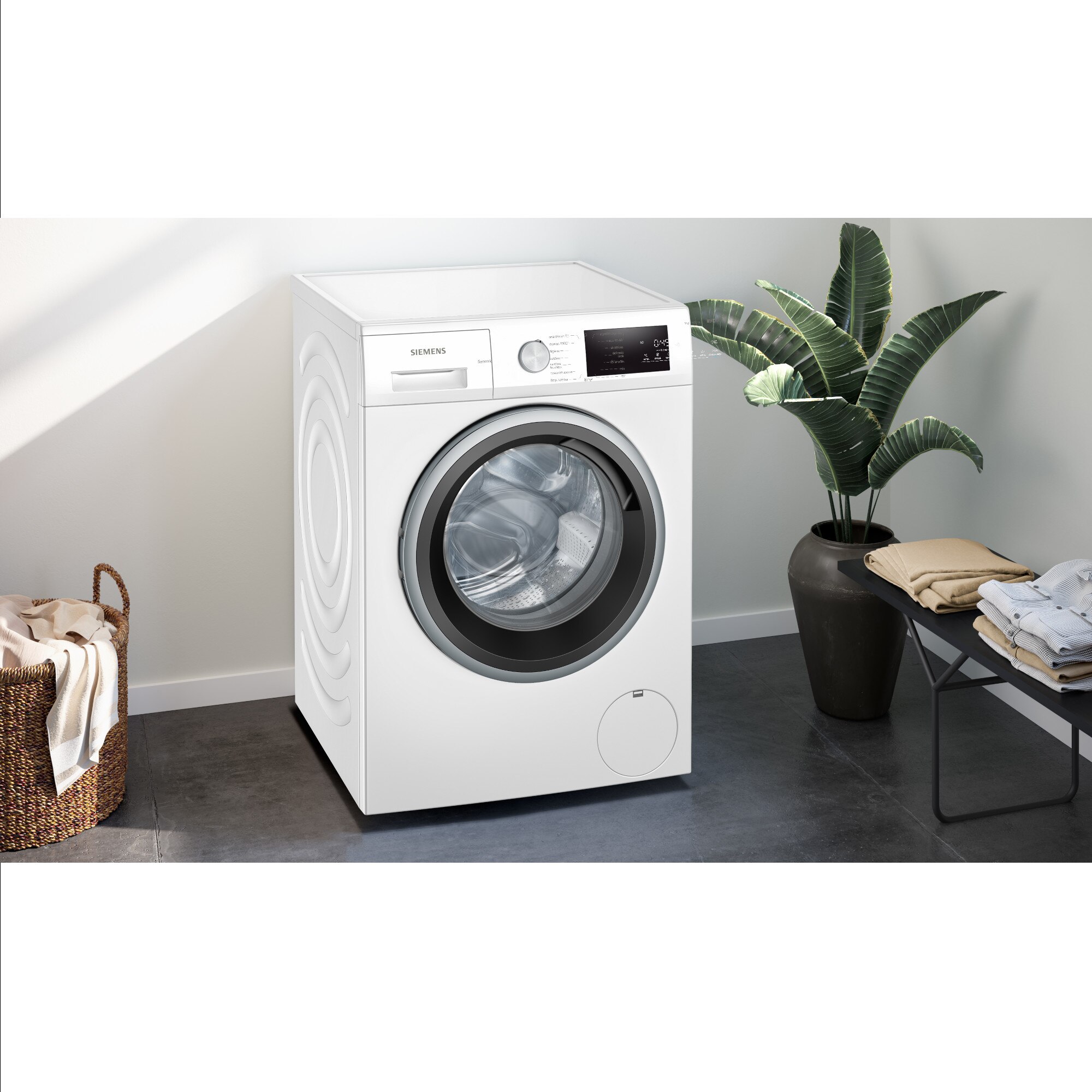 Recondicionado - Grade A - Máquina de Lavar Roupa Siemens iQ300 WM14N290EP Carga Frontal de 9 Kg e 1400 rpm - Branco Branco-7