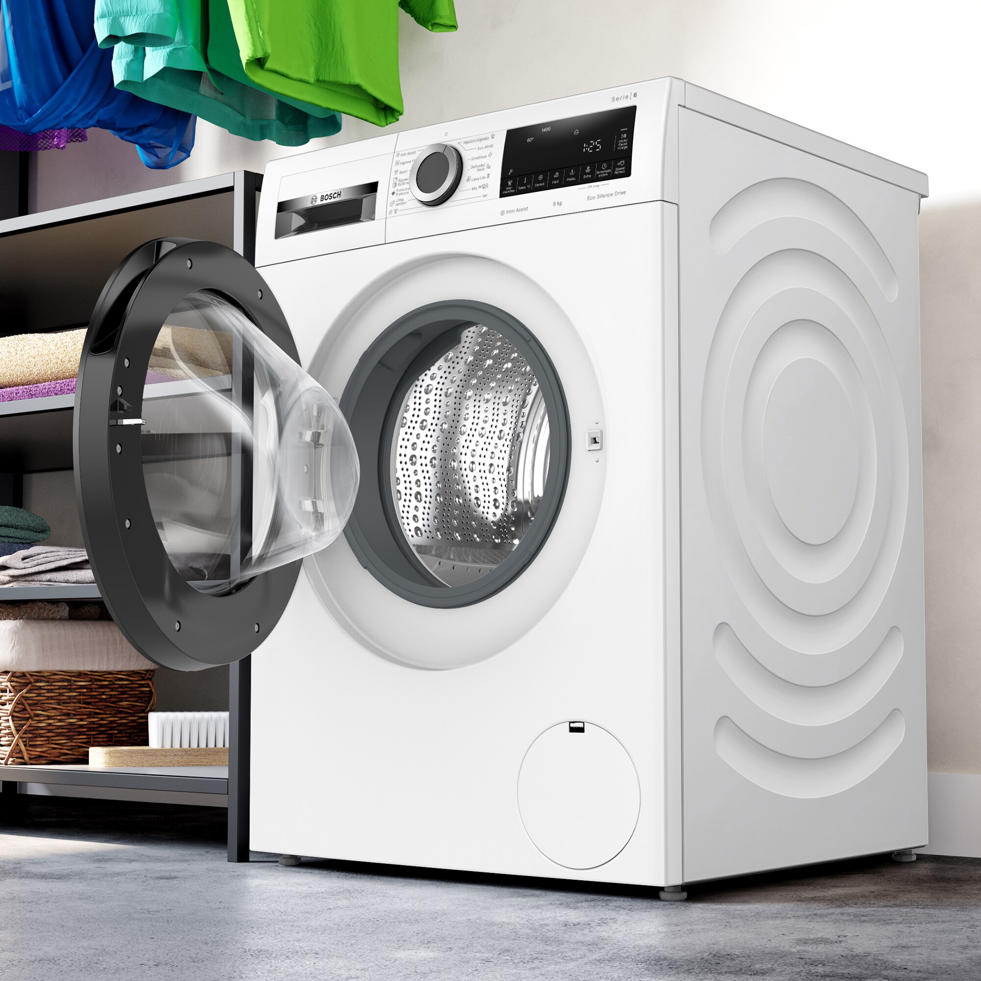 Recondicionado - Grade B - Máquina de Lavar Roupa Bosch WGG244Z0EP Carga Frontal de 9 Kg e de 1400 rpm - Branco Branco-4