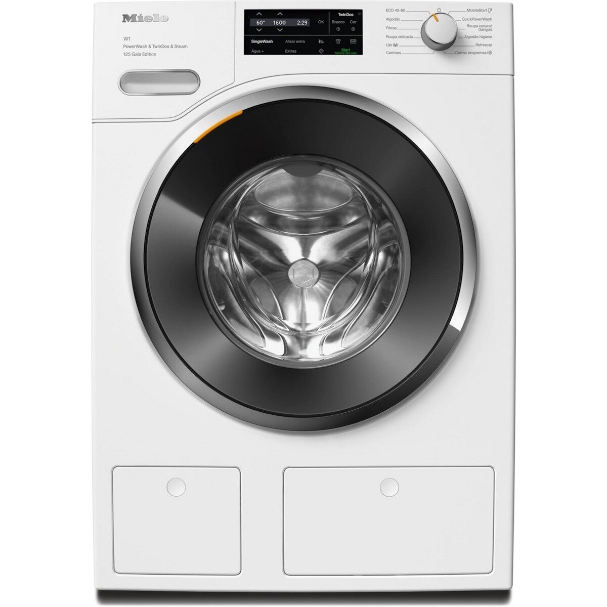 Imagem 0 de Recondicionado - Grade B - Máquina de Lavar Roupa Miele WWI880 WCS 125 Gala Edition Carga Frontal W1 SteamCare, TwinDos e PowerWash de 9 Kg e 1600 rpm - Branco