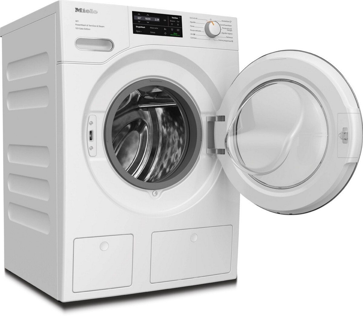 Recondicionado - Grade B - Máquina de Lavar Roupa Miele WWI880 WCS 125 Gala Edition Carga Frontal W1 SteamCare, TwinDos e PowerWash de 9 Kg e 1600 rpm - Branco Branco-2