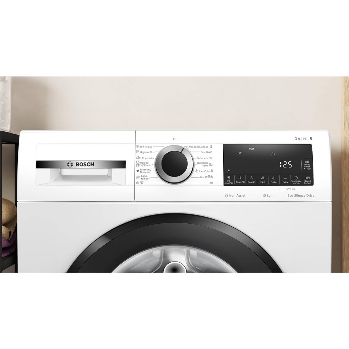 Recondicionado - Grade A - Máquina de Lavar Roupa Bosch Serie 6 WGG254Z4ES Carga Frontal. de 10 Kg e 1400 rpm - Branco Branco-3