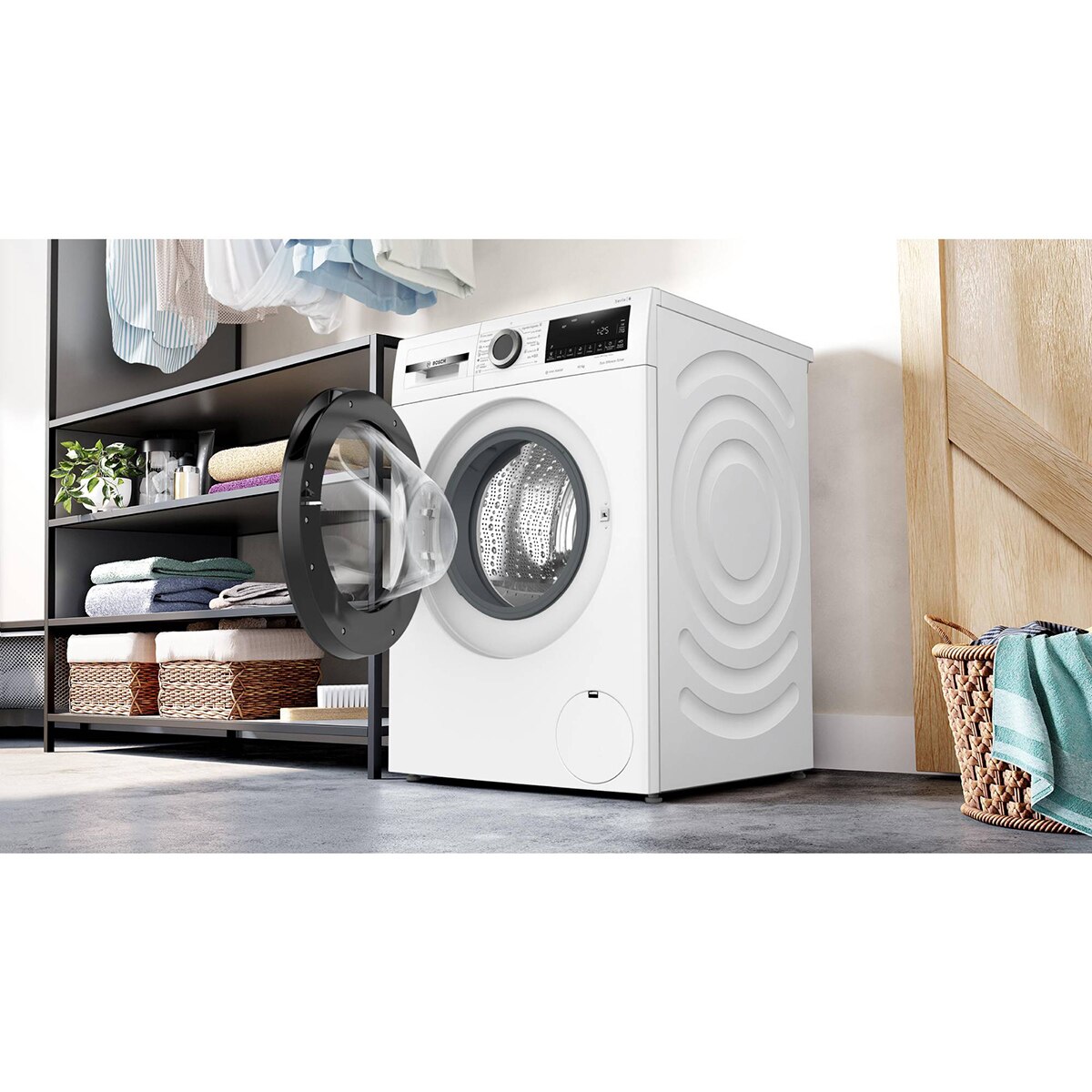 Recondicionado - Grade A - Máquina de Lavar Roupa Bosch Serie 6 WGG254Z4ES Carga Frontal. de 10 Kg e 1400 rpm - Branco Branco-8