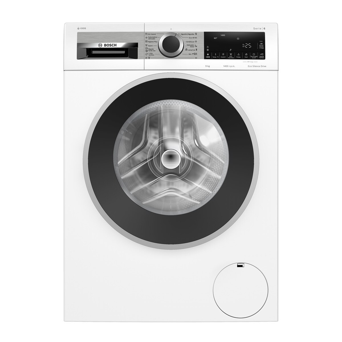 Imagem 0 de Recondicionado - Grade B - Máquina de Lavar Roupa Bosch Serie 6 WGG244F1ES i-DOS Carga Frontal de 9 Kg e 1400 rpm - Branco