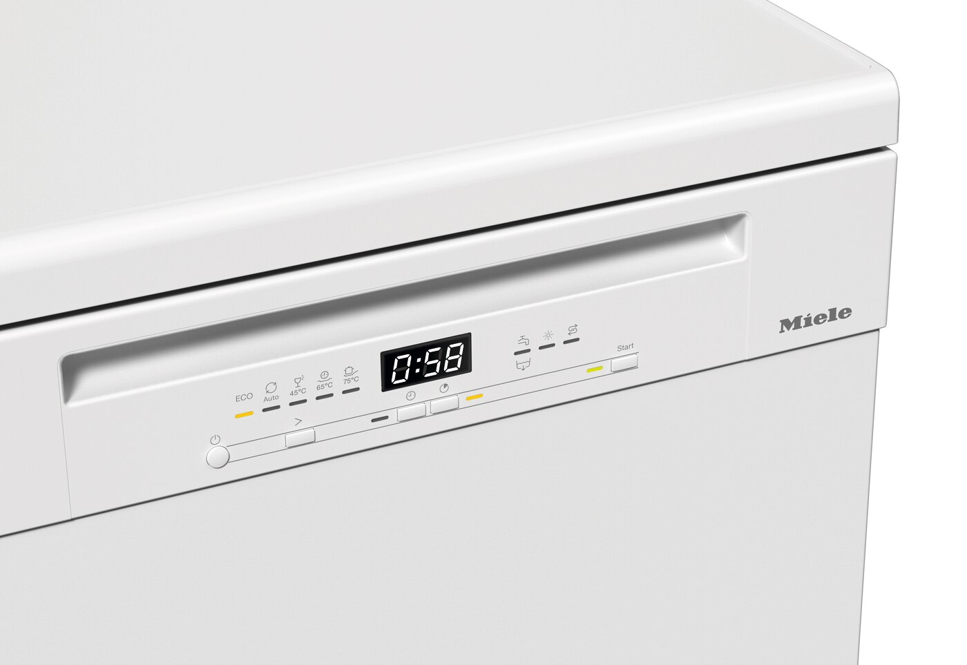 Recondicionado - Grade A - Máquina de Lavar Loiça Miele G 5410 SC BW de 14 Conjuntos e de 60 cm - Branco Branco-3