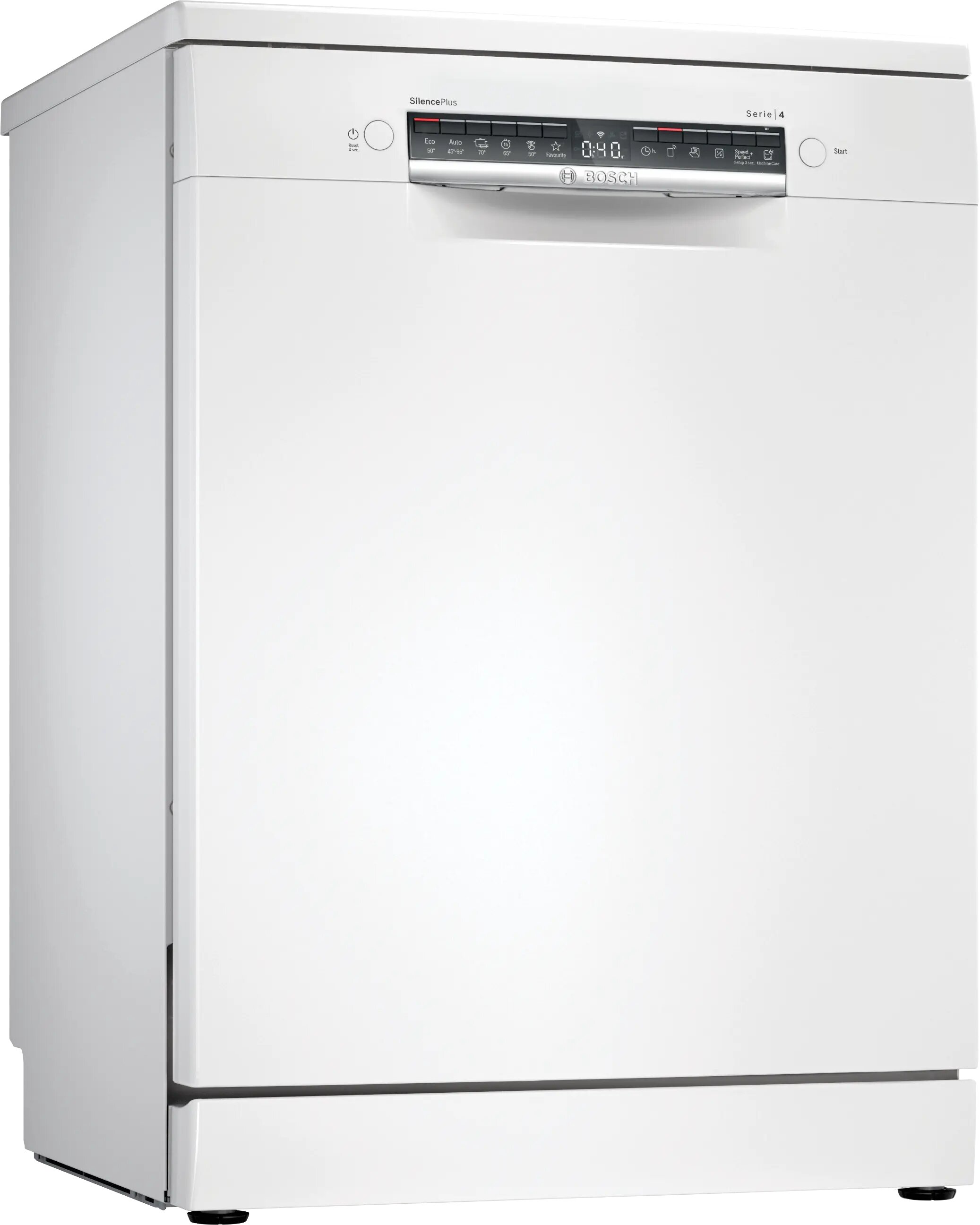 Imagem 0 de Recondicionado - Grade B - Máquina de Lavar Loiça Bosch Serie 4 SMS4EMW01E Home Connect, 3ª Gaveta de 14 Conjuntos e de 60 cm - Branco