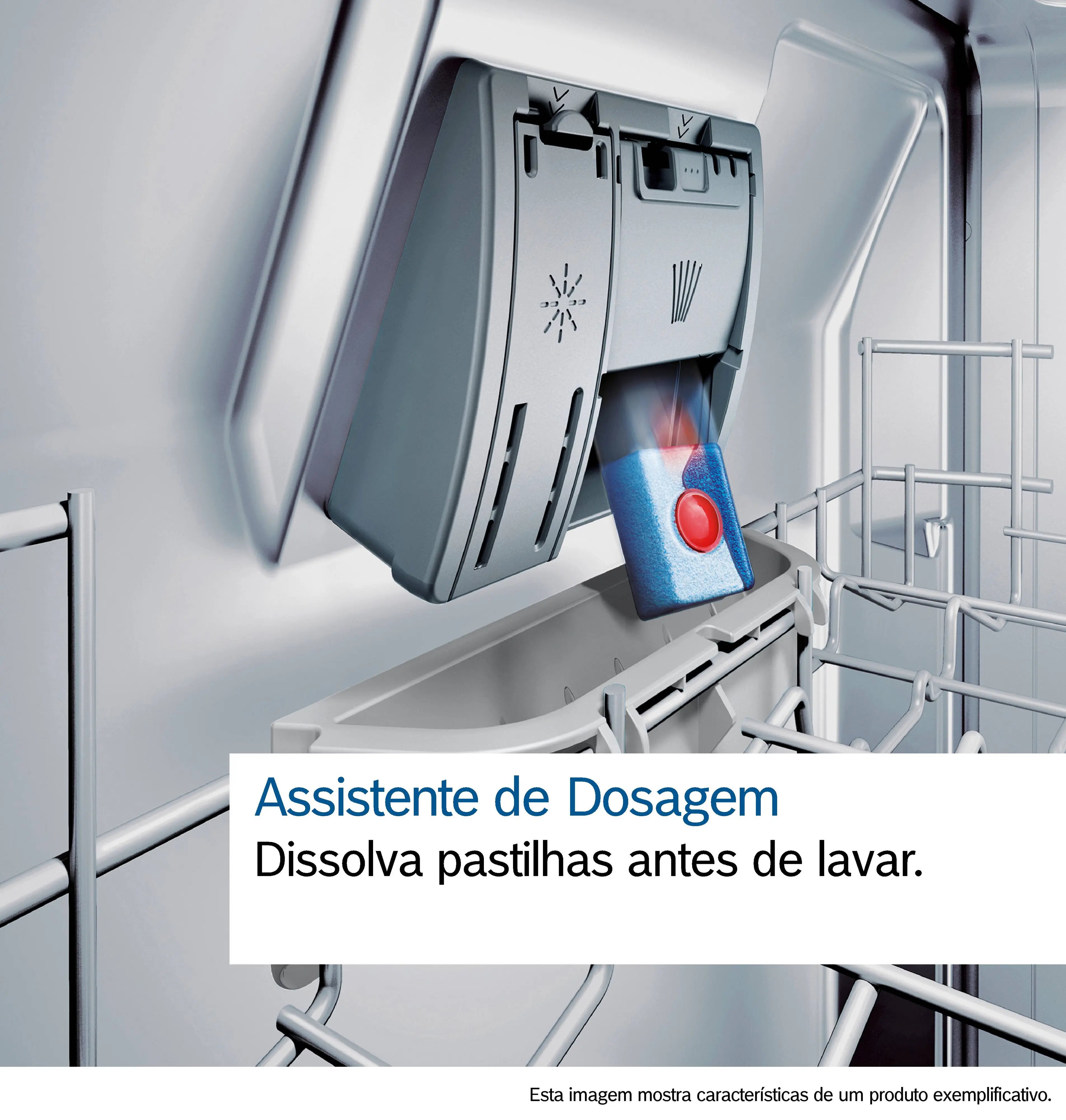 Recondicionado - Grade B - Máquina de Lavar Loiça Bosch Serie 4 SMS4EMW01E Home Connect, 3ª Gaveta de 14 Conjuntos e de 60 cm - Branco Branco-2