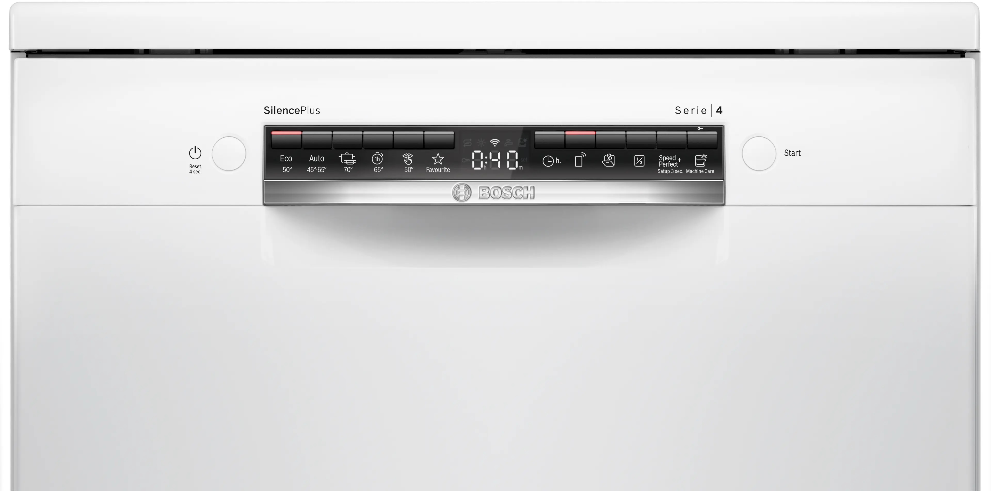 Recondicionado - Grade B - Máquina de Lavar Loiça Bosch Serie 4 SMS4EMW01E Home Connect, 3ª Gaveta de 14 Conjuntos e de 60 cm - Branco Branco-4