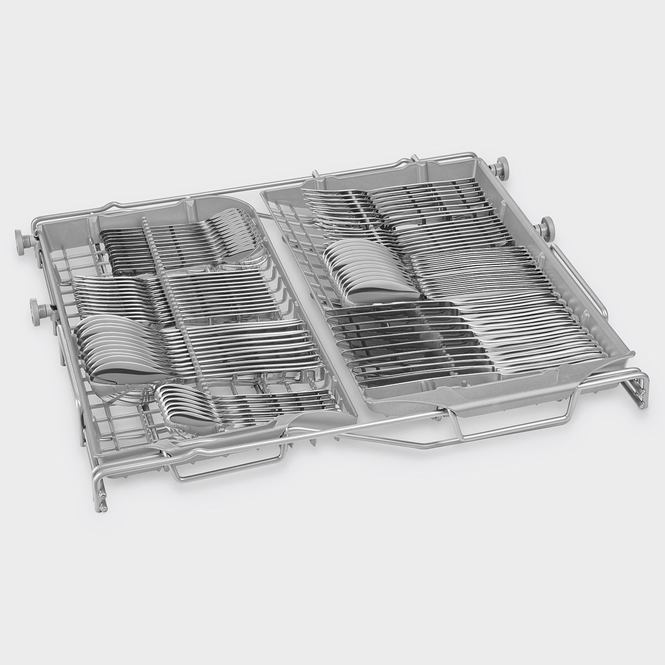 Recondicionado - Grade B - Máquina de Lavar Loiça Sob Bancada Smeg Anni 50 STFABWH3 Sistema de Lavagem Planetário, de 13 Talheres e de 60 cm - Branco Polido Branco-4