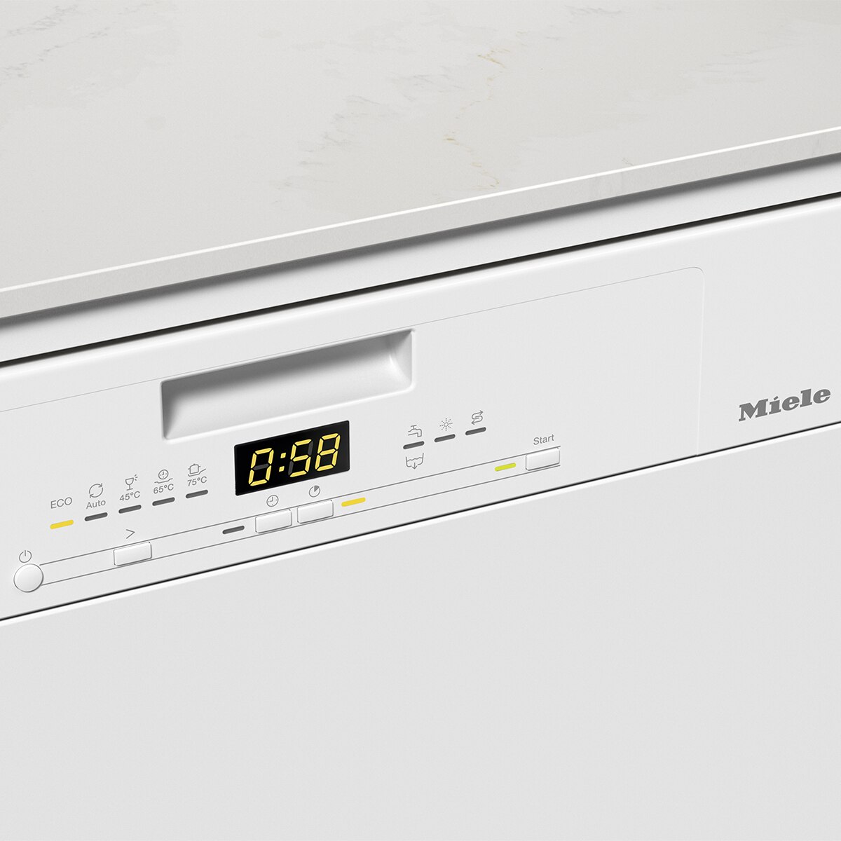 Recondicionado - Grade B - Máquina de Lavar Loiça Miele G5611 SCi BW QuickPowerWash, Active, de 14 Conjuntos e 57 cm - Branco Branco-2