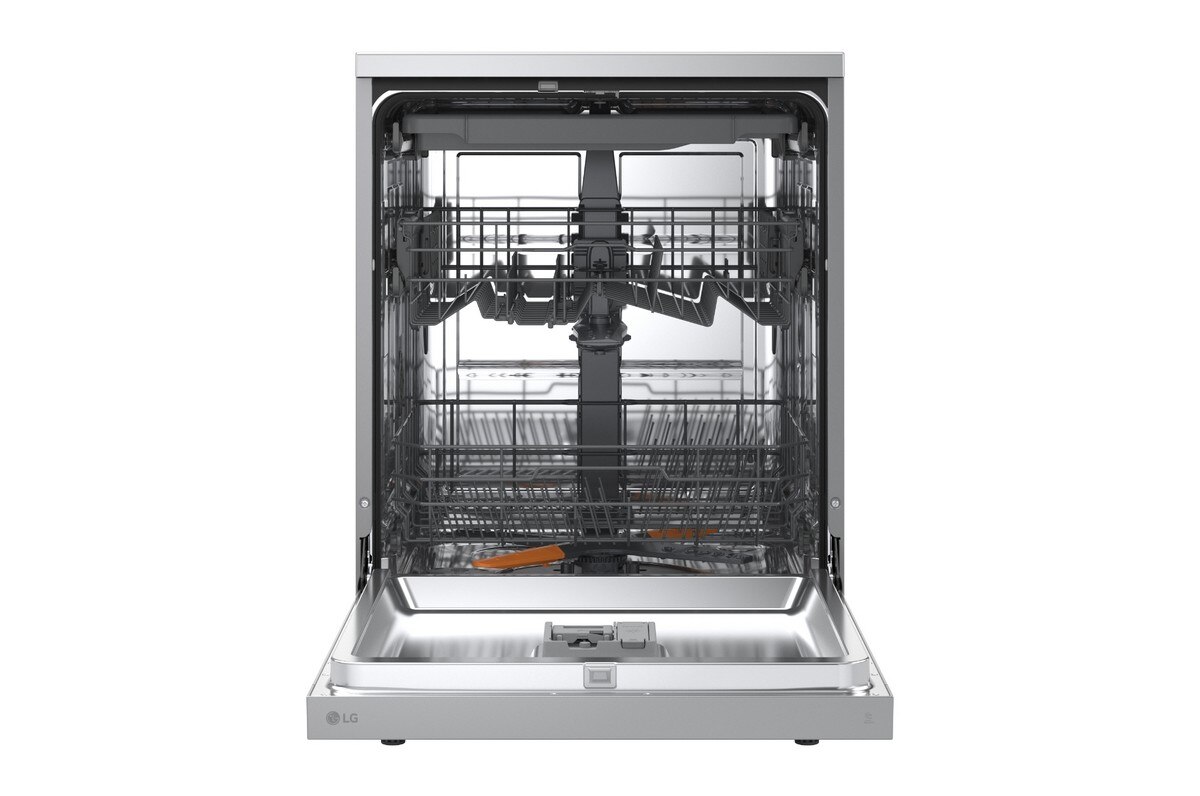 Recondicionado - Grade A - Máquina de Lavar Loiça LG DF273FV de 14 Conjuntos, 3ªBandeja e 60 cm - Prime Silver Inox-2