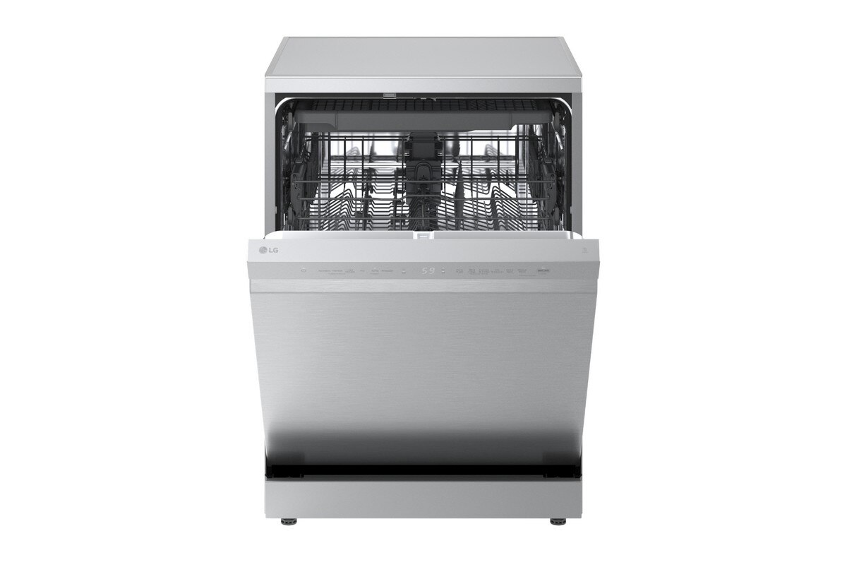 Recondicionado - Grade A - Máquina de Lavar Loiça LG DF273FV de 14 Conjuntos, 3ªBandeja e 60 cm - Prime Silver Inox-5