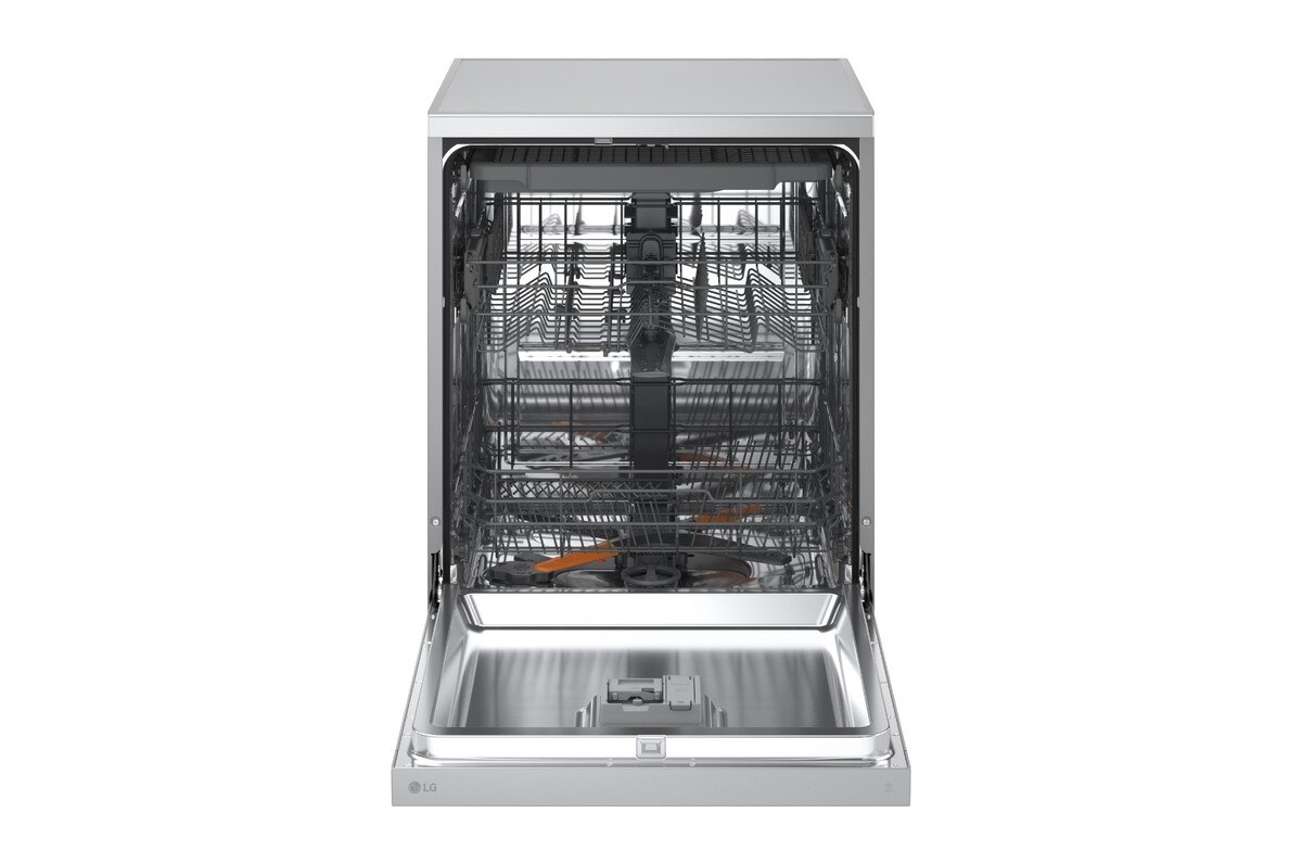 Recondicionado - Grade A - Máquina de Lavar Loiça LG DF273FV de 14 Conjuntos, 3ªBandeja e 60 cm - Prime Silver Inox-6
