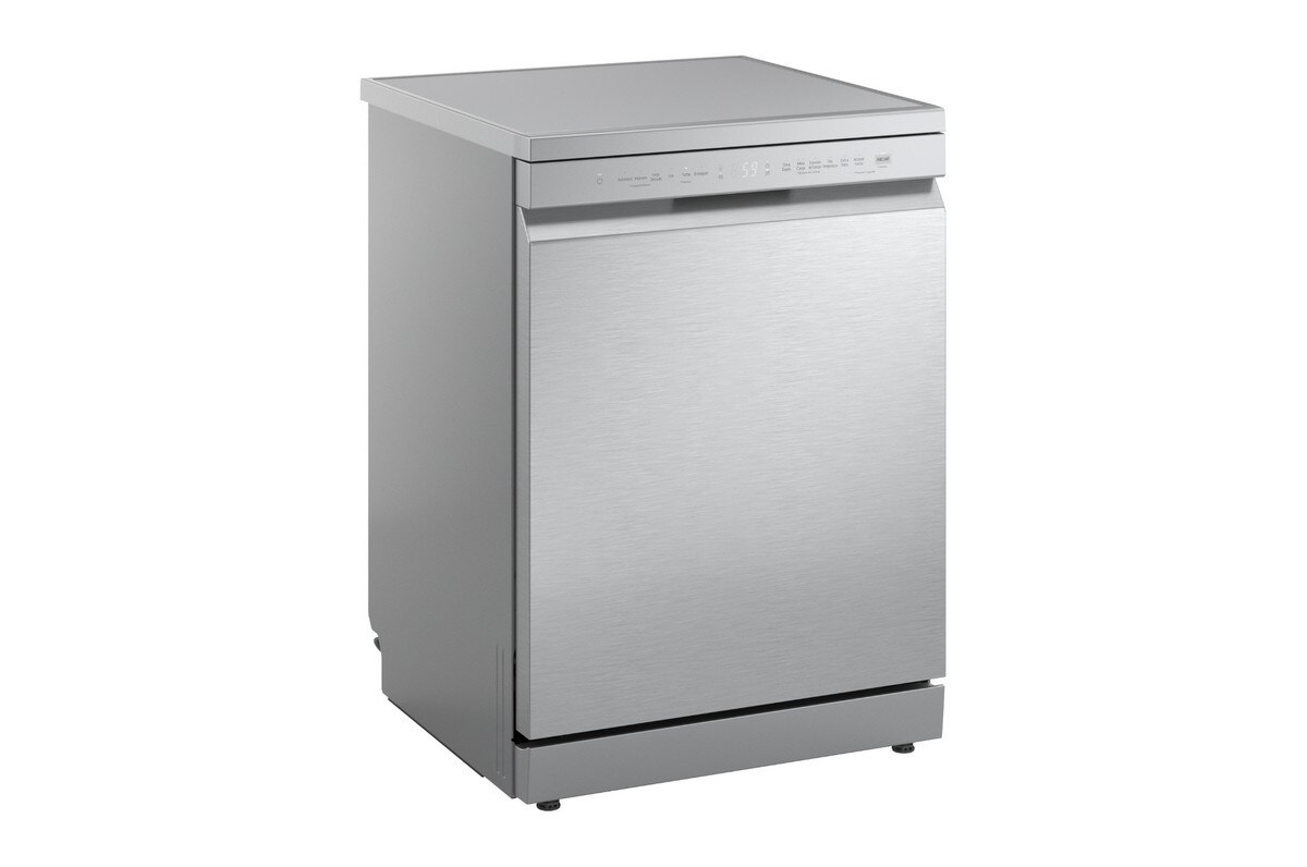 Recondicionado - Grade A - Máquina de Lavar Loiça LG DF273FV de 14 Conjuntos, 3ªBandeja e 60 cm - Prime Silver Inox-7