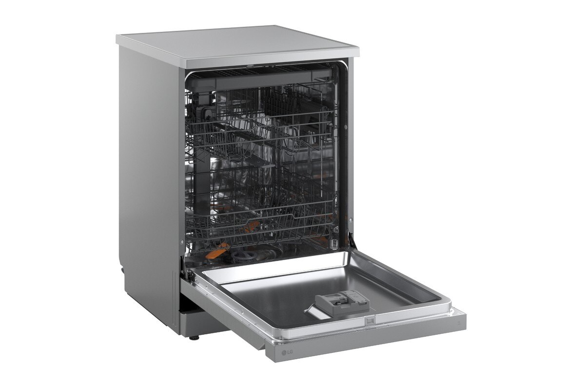 Recondicionado - Grade A - Máquina de Lavar Loiça LG DF273FV de 14 Conjuntos, 3ªBandeja e 60 cm - Prime Silver Inox-8