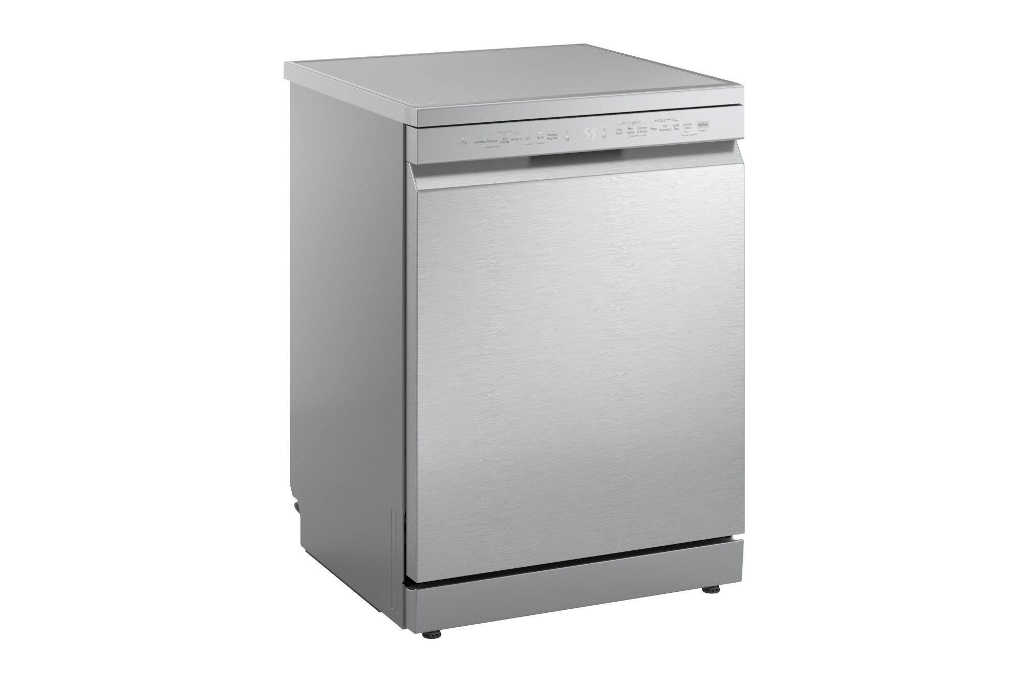 Recondicionado - Grade B - Máquina de Lavar Loiça LG DF273FVS de 14 conjuntos, 60 cm e com QuadWash, TrueSteam e EasyRack Plus e 3ª Bandeja - Silver Silver-6