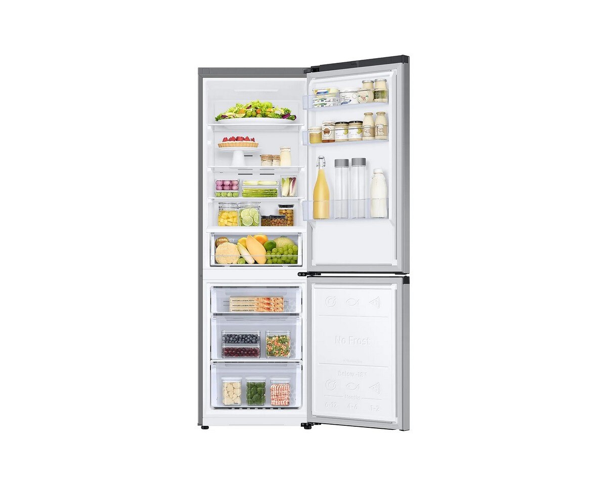 Recondicionado - Grade B - Frigorífico Combinado Samsung RB38C600DSA/EF No Frost, Modo Energia IA SmartThings e de 203 cm - Look Inox LookInox-3
