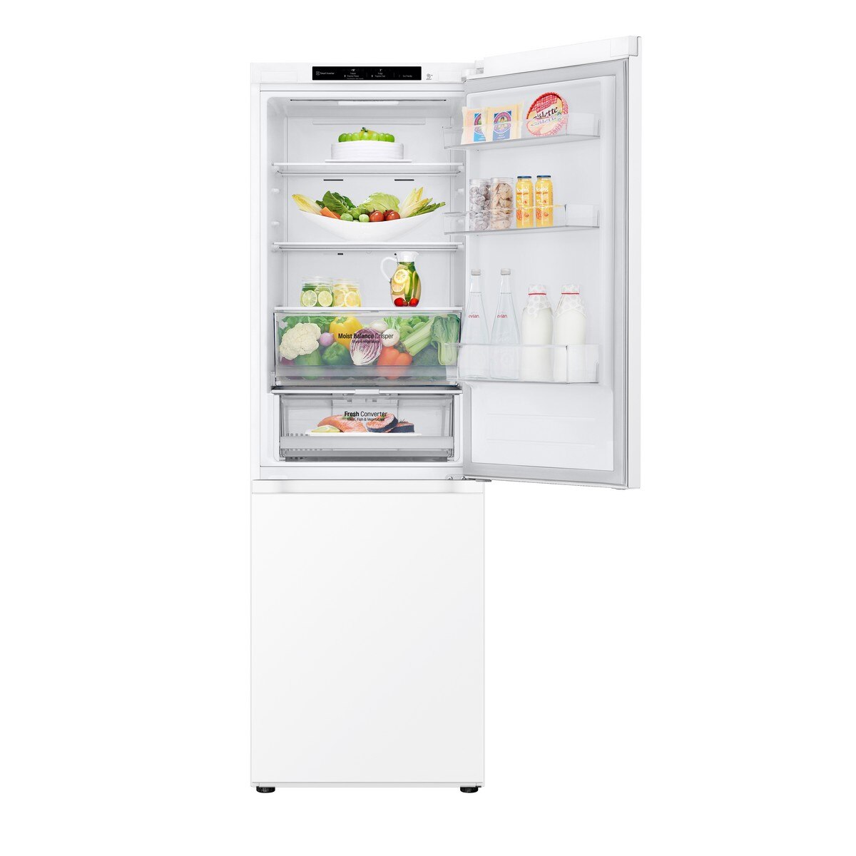 Recondicionado - Grade A - Frigorífico Combinado LG GBV3100ESW No Frost,  Door Cooling e Multi-Air Flow e de 186 cm - Super White Branco-2