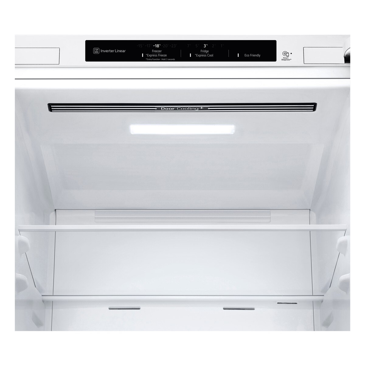 Recondicionado - Grade A - Frigorífico Combinado LG GBV3100ESW No Frost,  Door Cooling e Multi-Air Flow e de 186 cm - Super White Branco-7