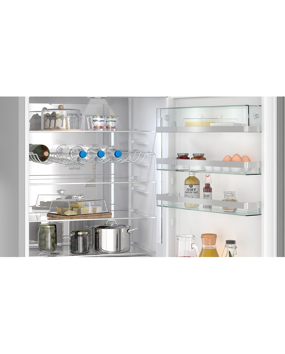 Recondicionado - Grade B - Frigorífico Combinado Siemens iQ500 KG49NAICT No Frost com HyperFresh e de 203 cm - Inox-easyclean Inox-5
