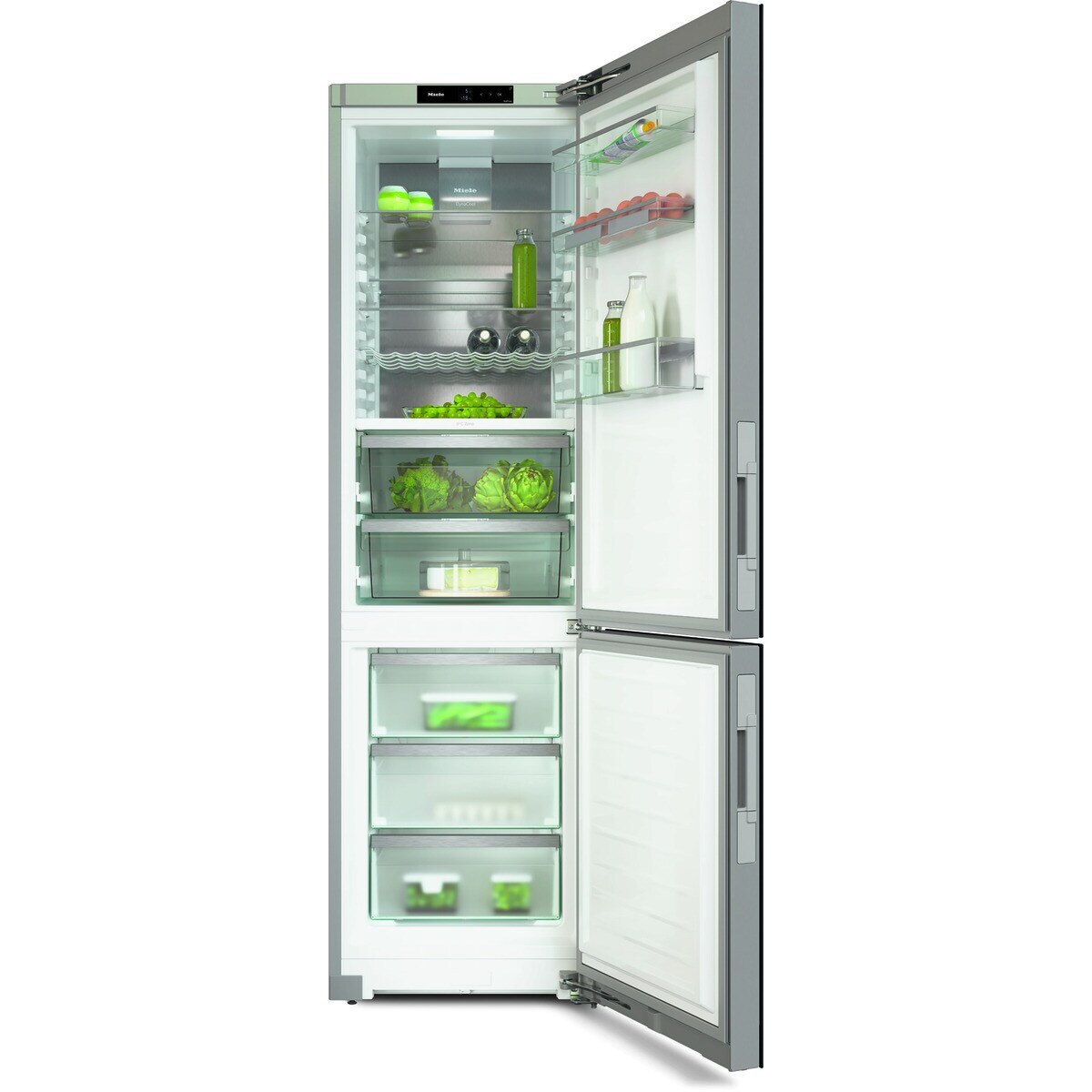 Recondicionado - Grade A - Frigorífico Combinado Miele KFN 4799 AD OBS PerfectFresh Pro e NoFrost e de 201,5 cm - Preto Obsidiana Mate Preto mate-3