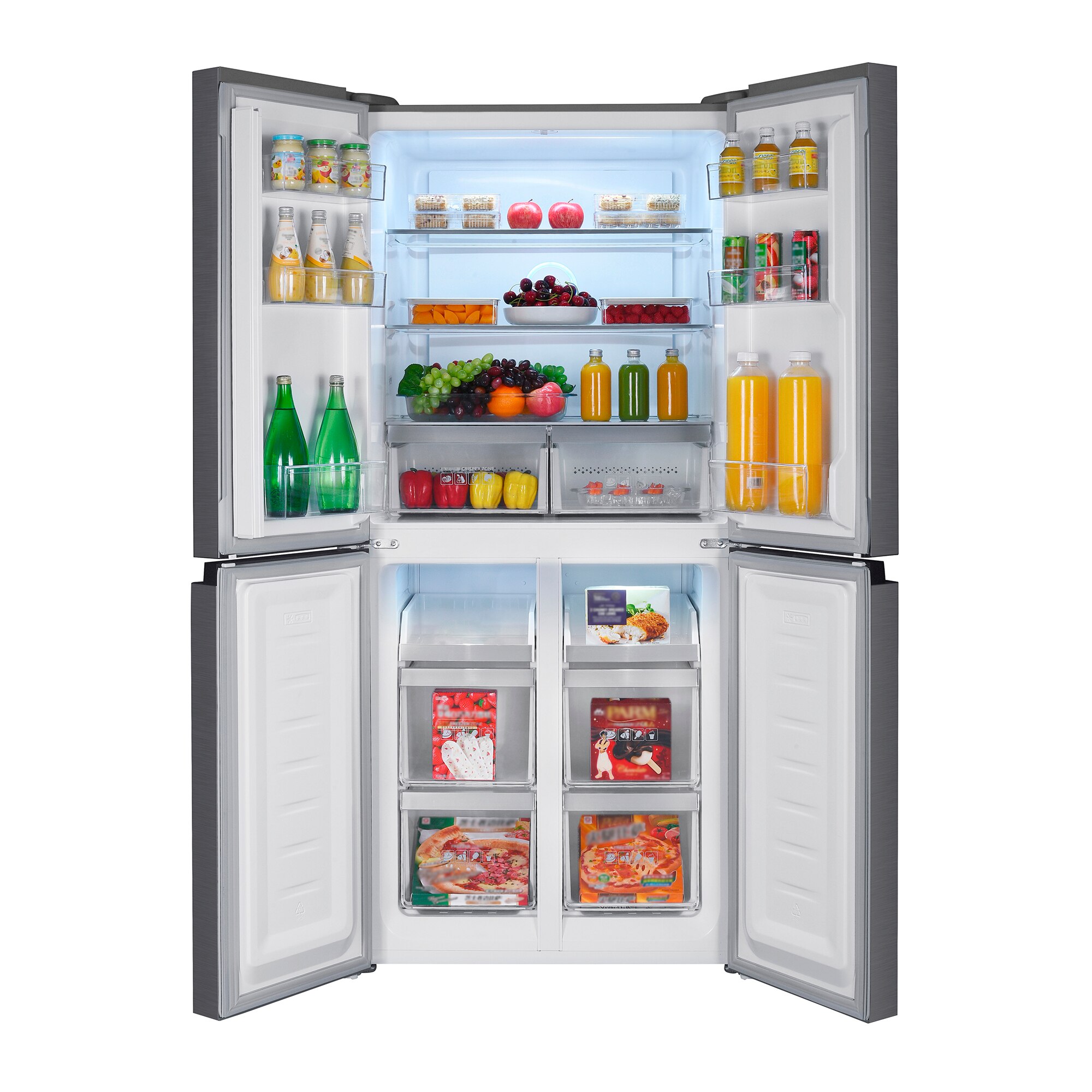 Recondicionado - Grade B - Frigorífico Americano Saivod de 4 Portas SBS7923INOX de 180 cm - Inox Inox-3