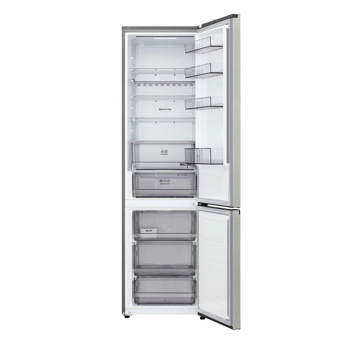 Recondicionado - Grade B - Frigorífico Combinado LG GBBS322APY Total No Frost de 203 cm - Prime Silver Silver-2