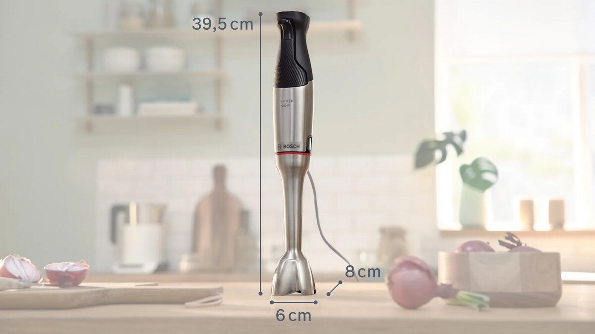 Recondicionado - Grade B - Varinha Mágica Bosch Serie 6 MSM6M821 ErgoMaster de 1200 W com Acessórios - Inox Inox-3