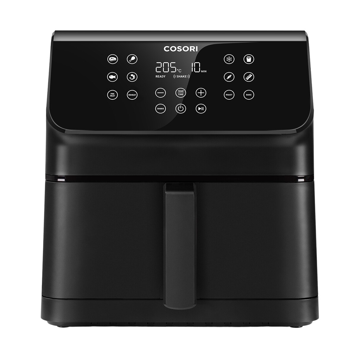 Imagem 0 de Recondicionado - Grade B - Fritadeira Air Fryer Cosori Premium II Chef Edition KOSP0028EUN sem Óleo de 1700 W, 12 Funções e Capacidade de 6,2 Litros - Preto