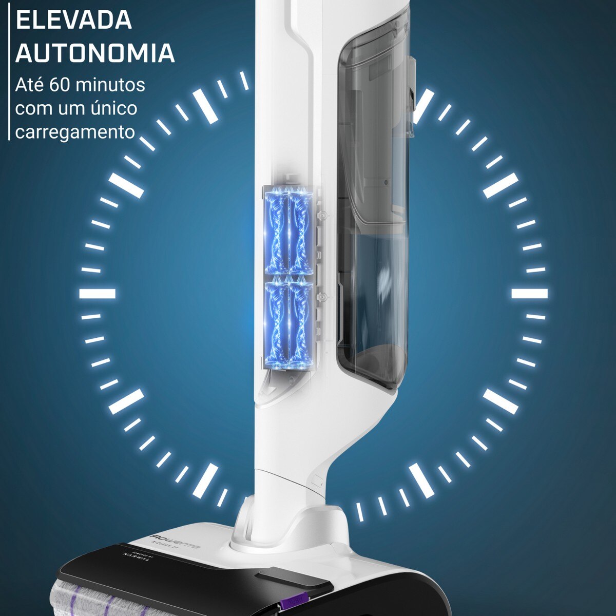 Recondicionado - Grade A - Máquina de Limpeza Rowenta X-Clean 10 GZ7035 com Tecnologia Wet & Dry Branco-4