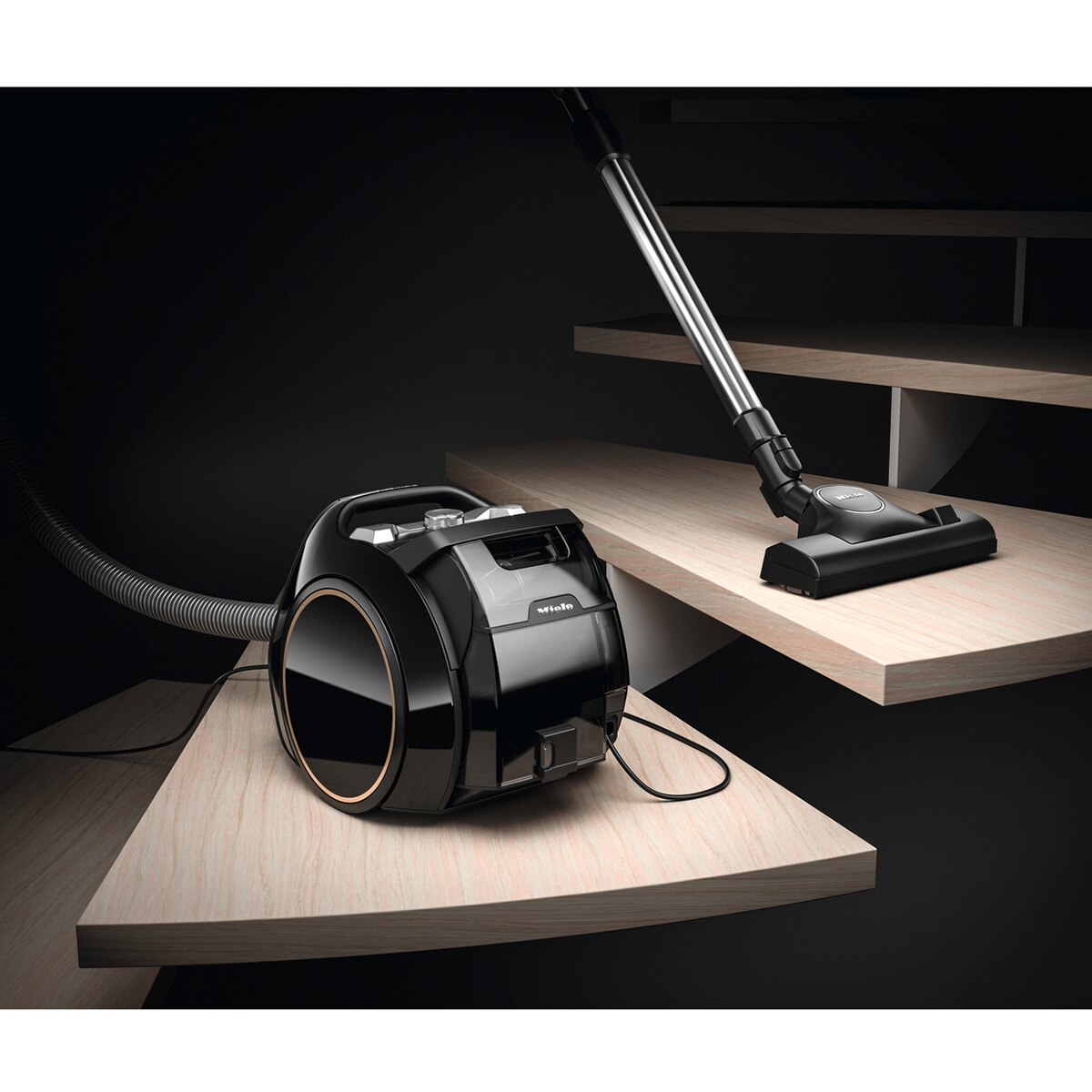 Recondicionado - Grade B - Aspirador Sem Saco Miele Boost CX1 Cat & Dog PowerLine - Preto Obsidian Black-6